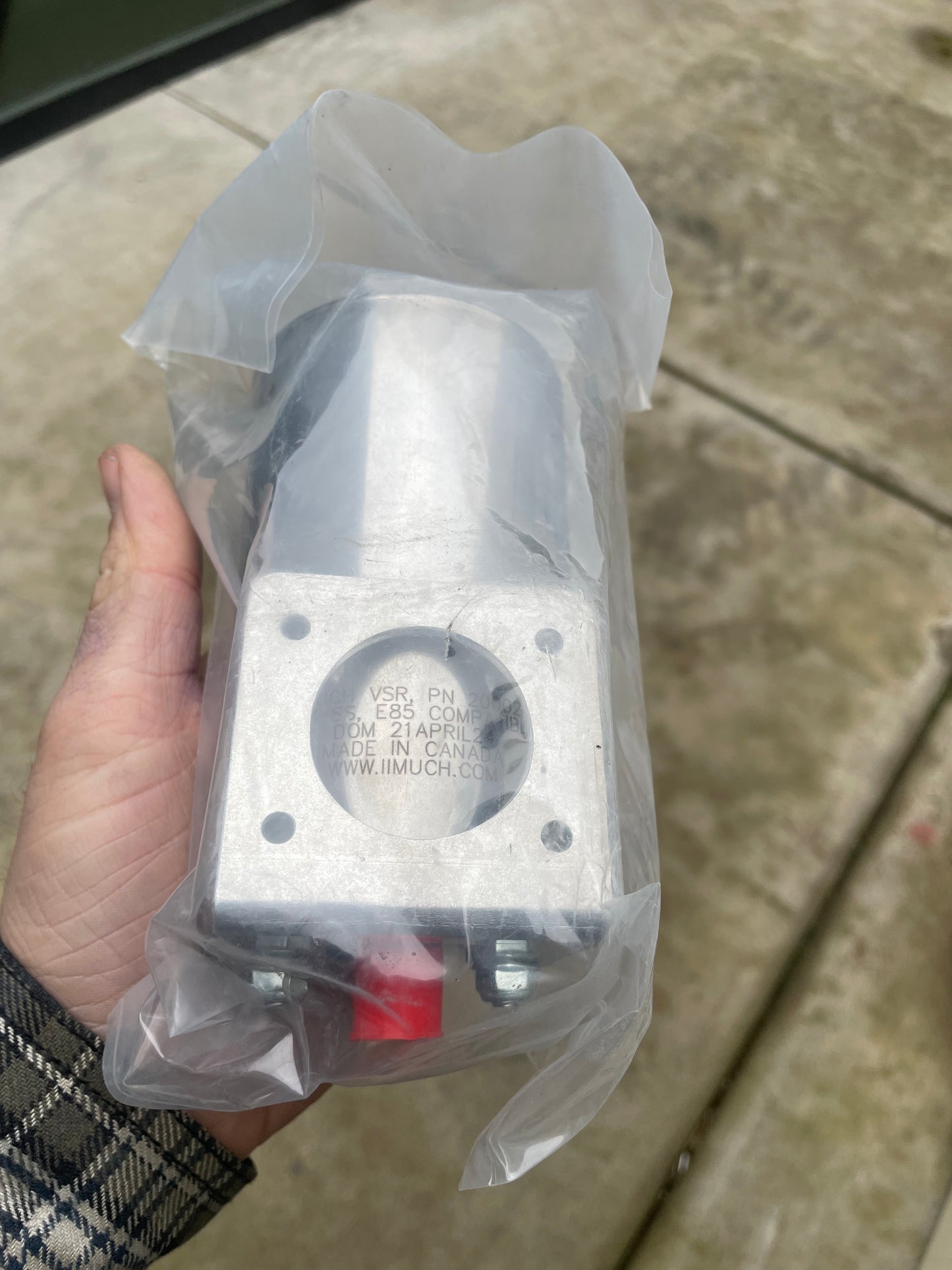 II Much Vent Cannister (stainless revised model)