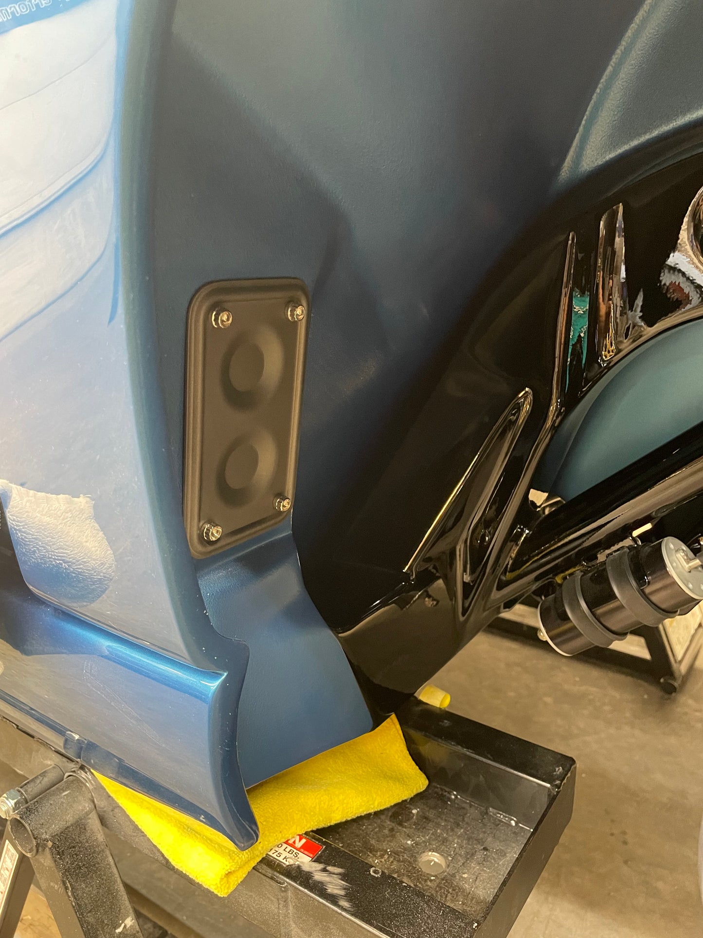 C2 Corvette Body Mount Access Cover Pair