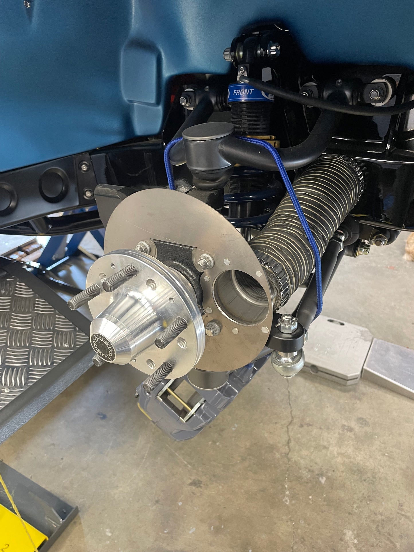Wilwood 2" Drop Spindle/ Forged Billet Hub Fully Assembled Combo