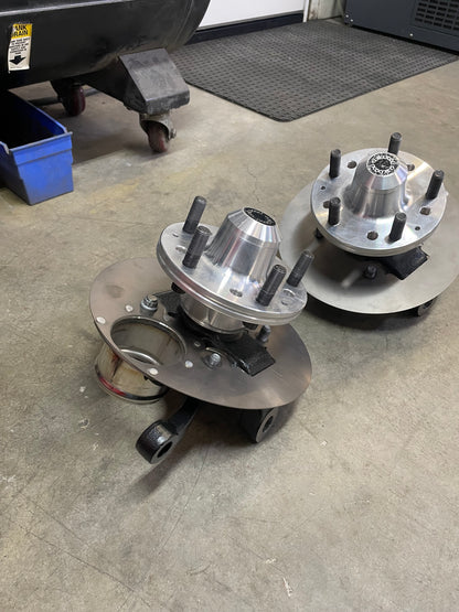 Wilwood 2" Drop Spindle/ Forged Billet Hub Fully Assembled Combo
