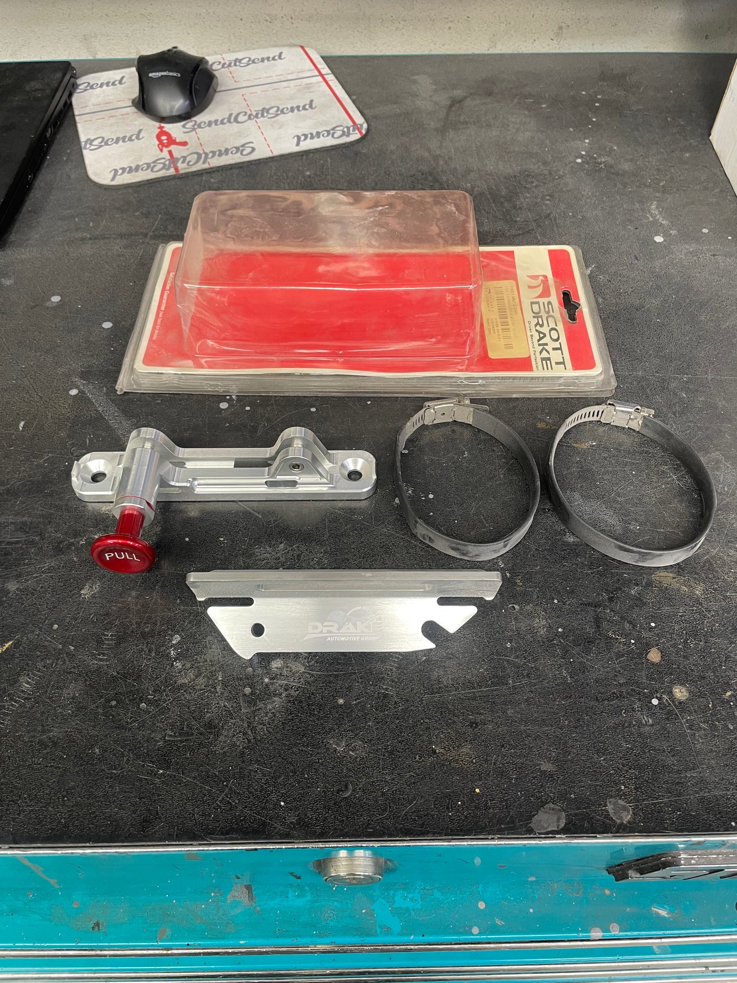 Scott Drake Quick Release Fire Extinguisher Mount